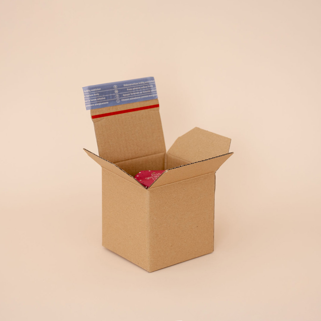 Versandkarton passend für 1 Glas Versandkarton passend für 1 Glas