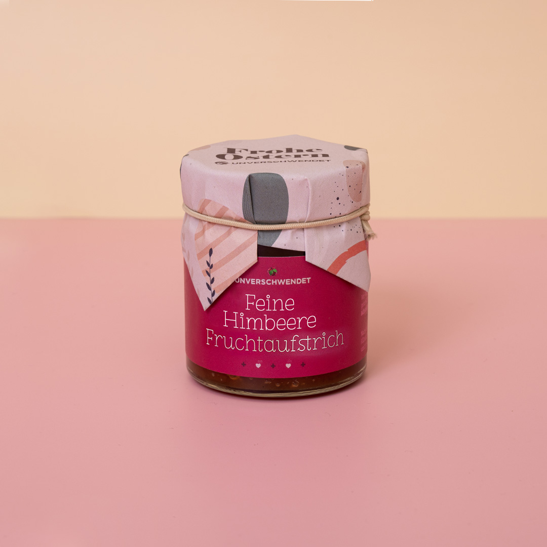 Feine Himbeere Fruchtaufstrich Ostern