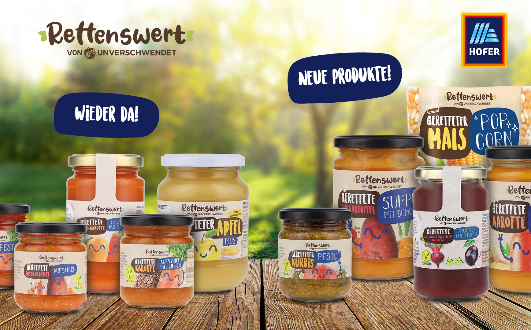 Neues Produktsortiment Rettenswert Februar 2023