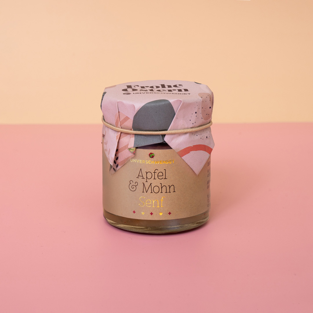 Apfel & Mohn Senf Ostern