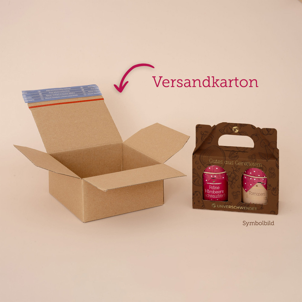 Versandkarton passend für 1 Duett