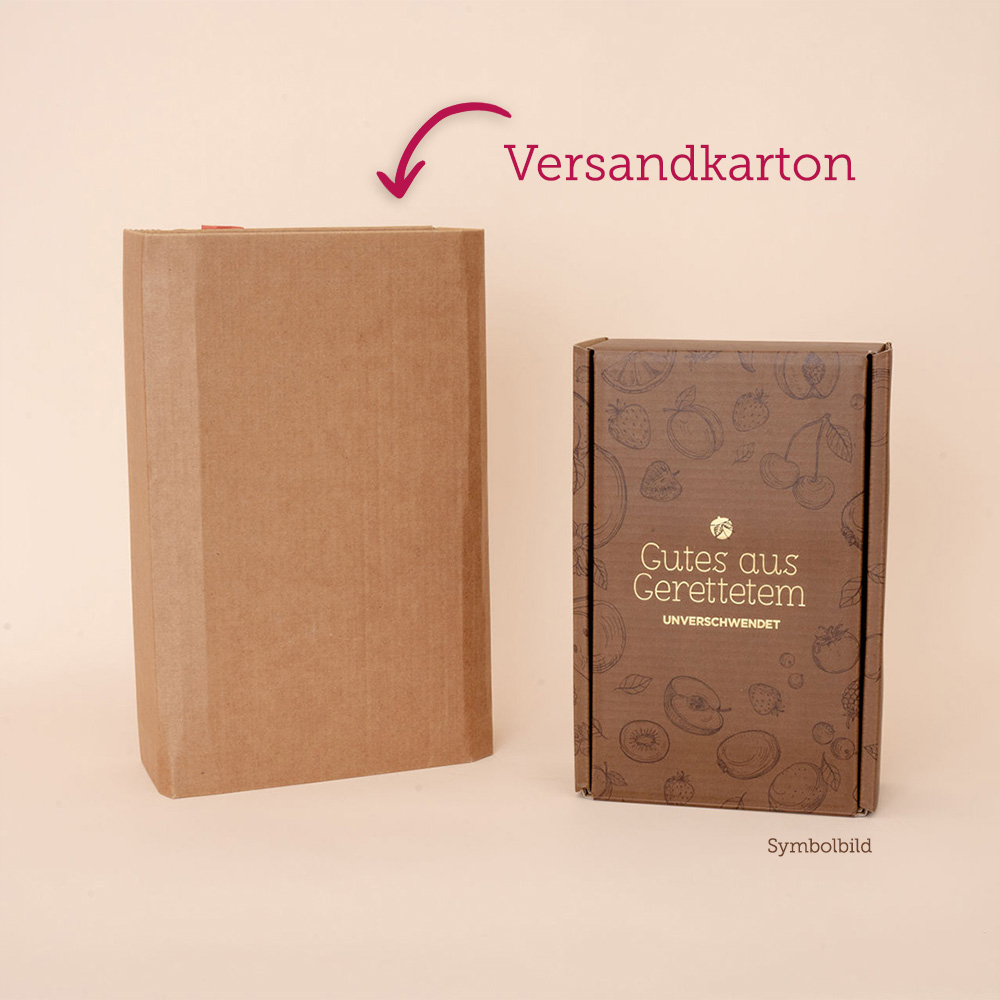 Versandkarton passend für 1 Geschenkkarton