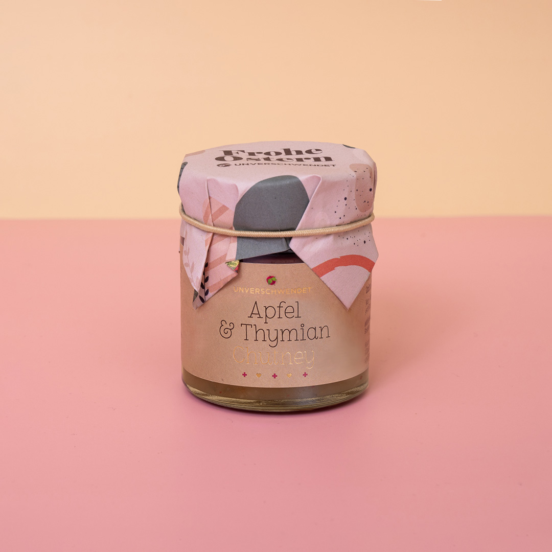 Apfel & Thymian Chutney Ostern Natur
