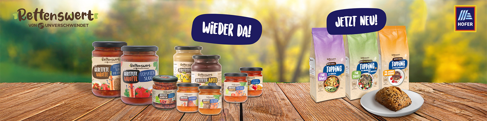 RETTENSWERT – Gute Lebensmittel verdienen eine zweite Chance!