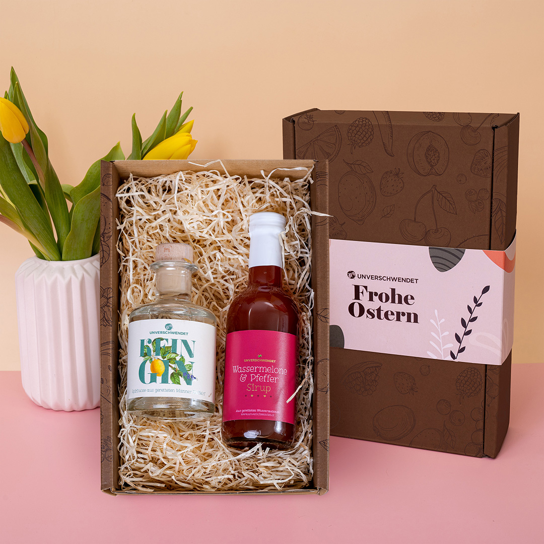 Geschenkbox Gin o'clock Ostern