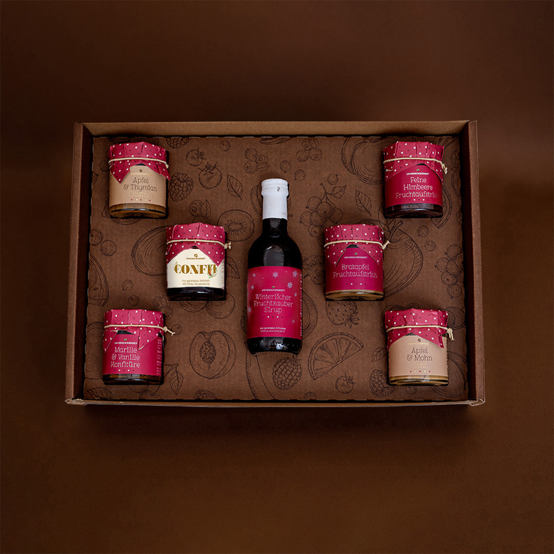 Großer Geschenkkarton Feine Köstlichkeiten medi Weihnachten