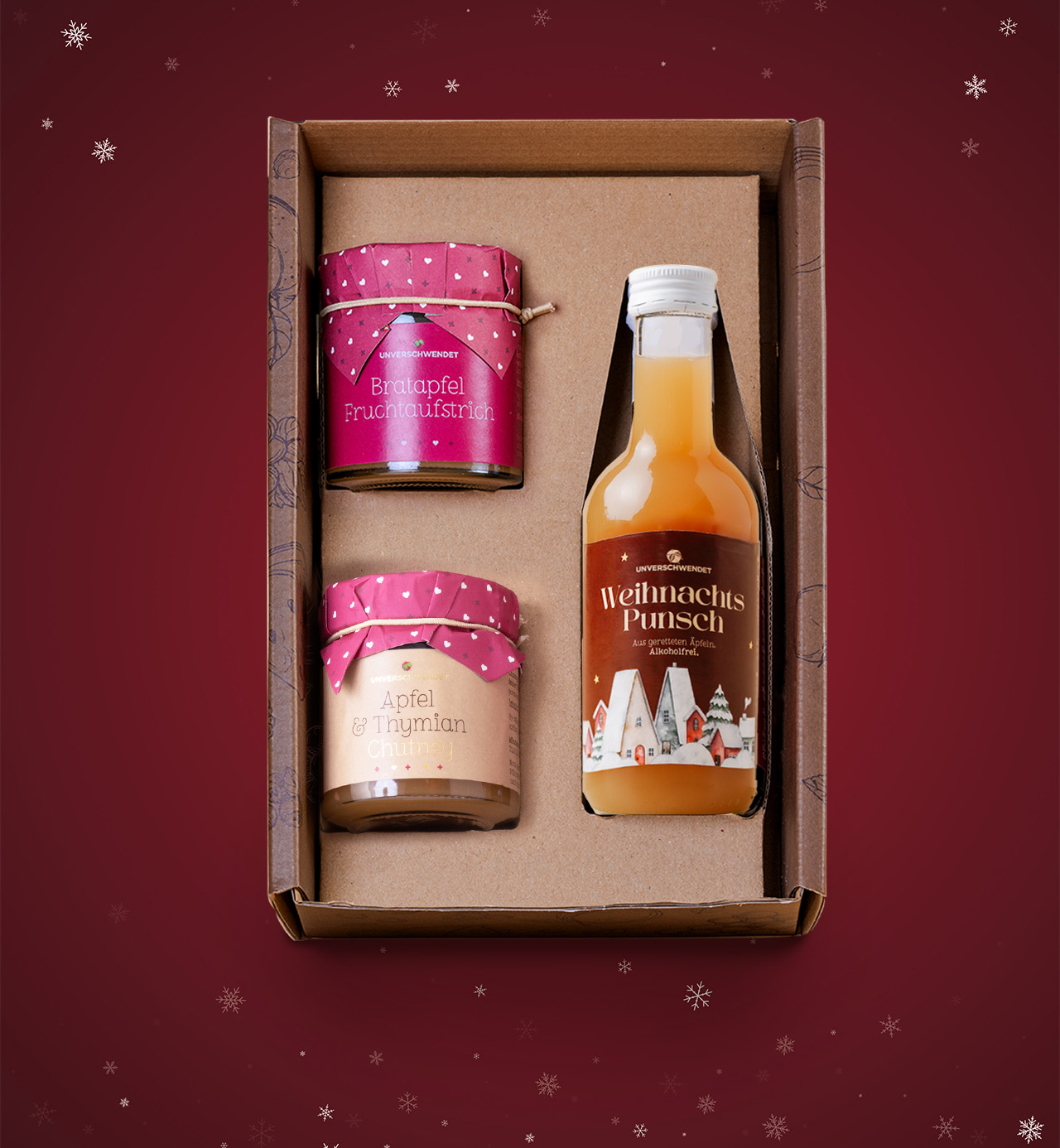 Geschenkkarton Bratapfel & Winterzeit 2026 Geschenkkarton Bratapfel & Winterzeit 2026