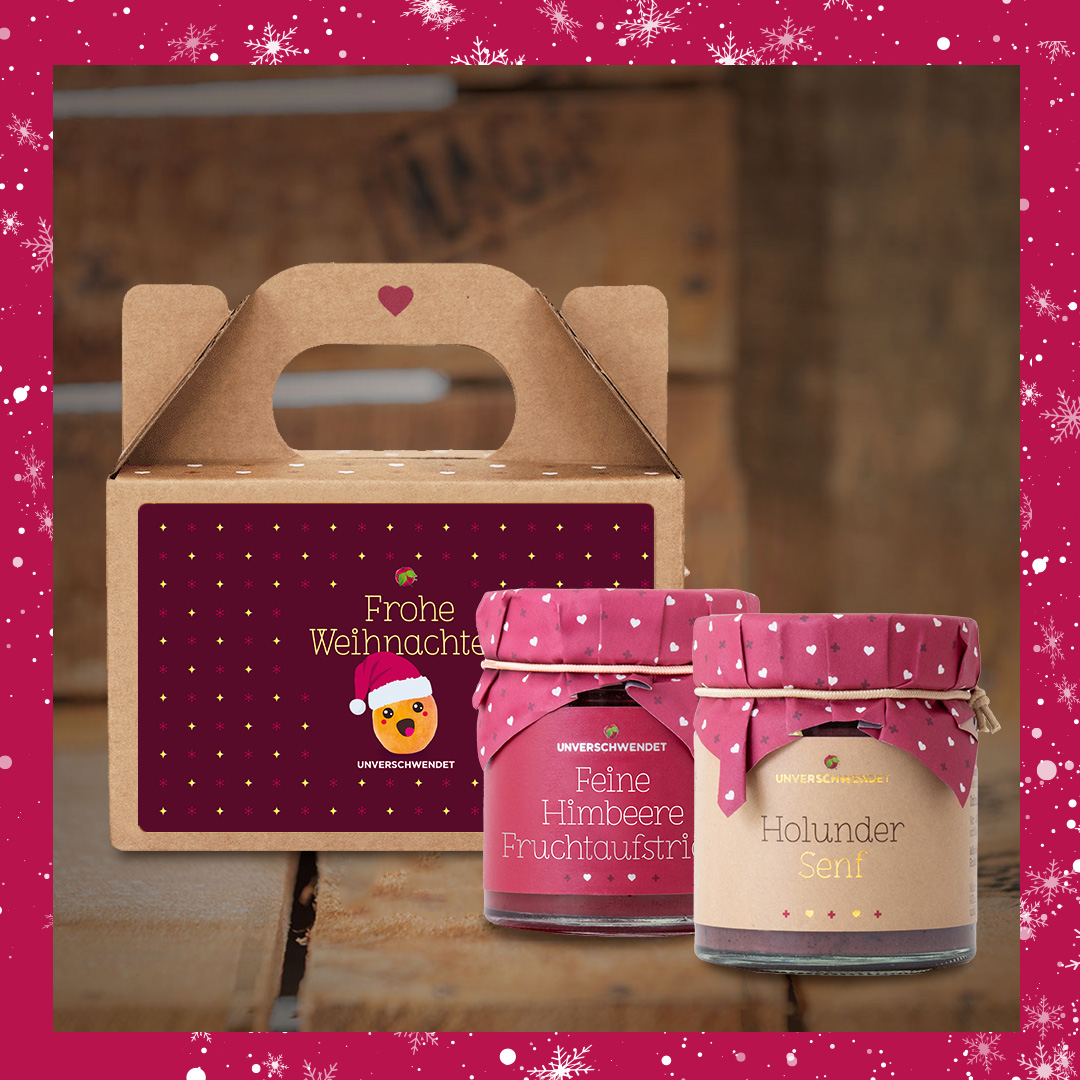 Beeriges Duett Weihnachten lila