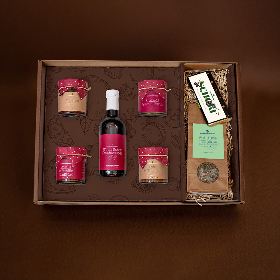 Große Geschenkbox Bunte Genusswelt