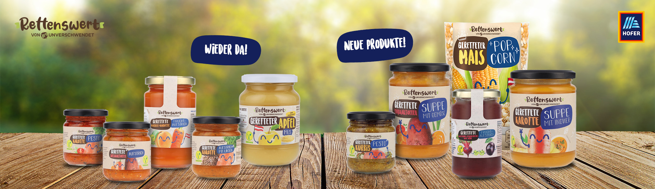 Neues Produktsortiment Rettenswert Februar 2023